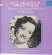 Double LP - Kathleen Ferrier & Bruno Walter - Schubert-Schumann-Brahms - mono