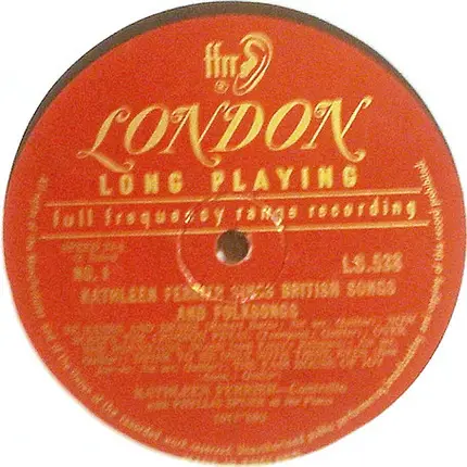 Kathleen Ferrier - Sings English Songs And Folksongs