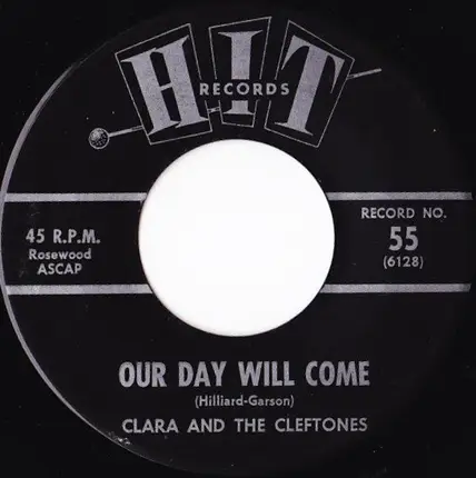Kathy Taylor / Clara And The Cleftones - The End Of The World / Our Day Will Come