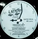 7inch Vinyl Single - Kathy Vincent - Innocent Boy