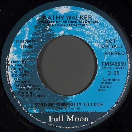Kathy Walker - Send Me Somebody To Love