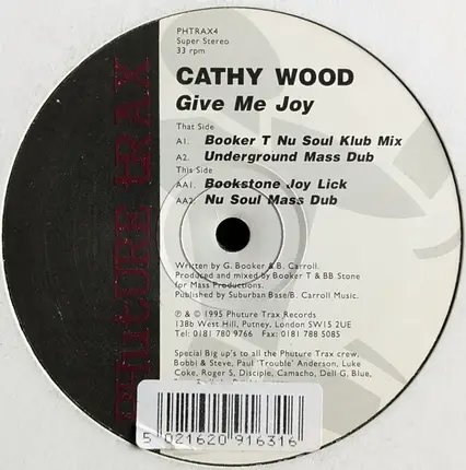 Kathy Wood - Give Me Joy