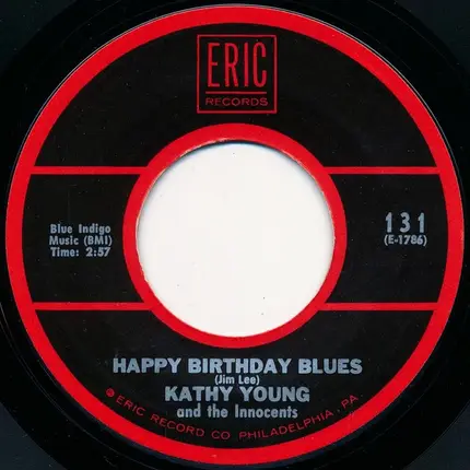 Kathy Young And The Innocents - A Thousand Stars / Happy Birthday Blues