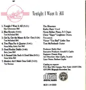 CD - Kathy Hart & The Bluestars - Tonight I Want It All