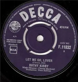 Kathy Kirby - Let Me Go, Lover