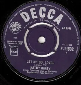 Kathy Kirby - Let Me Go, Lover