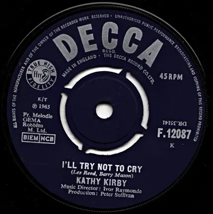 Kathy Kirby - I Belong