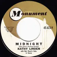 Kathy Linden With Bob Moore And His Orchestra And Chorus - Midnight / The Willow Weeps