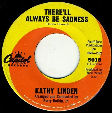 Kathy Linden - People Say / There'll Always Be Sadness
