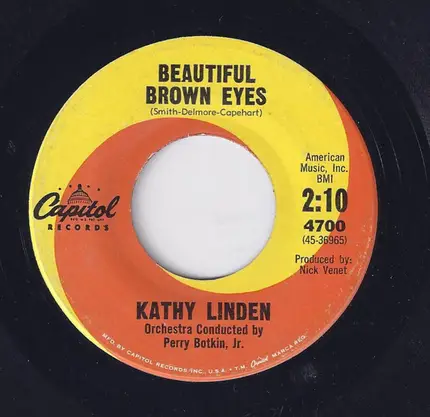 Kathy Linden - Remember Me (To Jimmy)