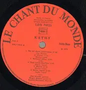 LP - Kathy Lowe - Kathy - Original 1st French, Pokora 6001