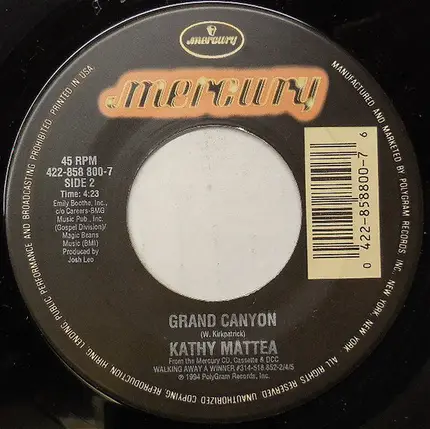 Kathy Mattea - Nobody's Gonna Rain On Our Parade