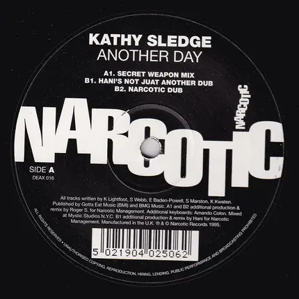 Kathy Sledge - Another Day - The Remixes