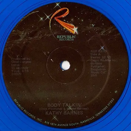 Kathy Barnes - Body Talkin'