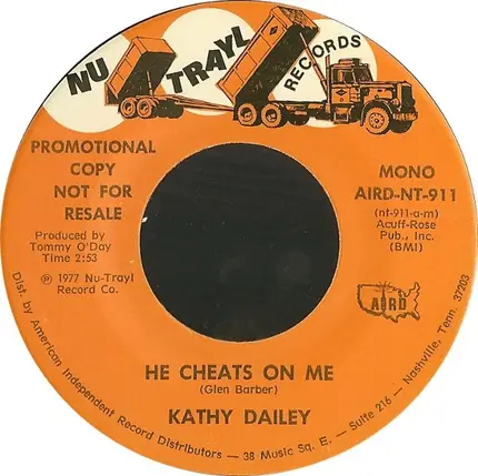Kathy Dailey - He Cheats On Me