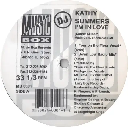 Kathy Summers - I'm In Love