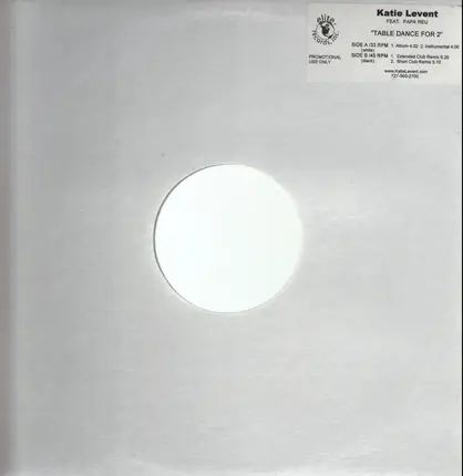 Katie Levent - Table Dance For 2