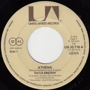 7inch Vinyl Single - Katja Ebstein - Athena