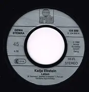 7inch Vinyl Single - Katja Ebstein - Leben
