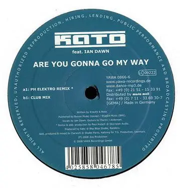 KATO - ARE YOU GONNA GO MY WAY