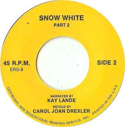 Kay Lande , Carol Joan Drexler - Snow White