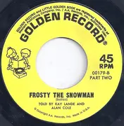 7inch Vinyl Single - Kay Lande And Alan Cole - Frosty The Snowman