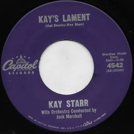 Kay Starr - Foolin' Around