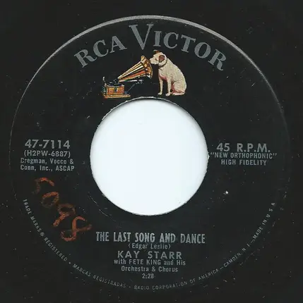 Kay Starr - Help Me / The Last Song And Dance