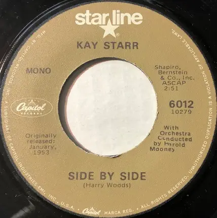 Kay Starr - Wheel of Fortune