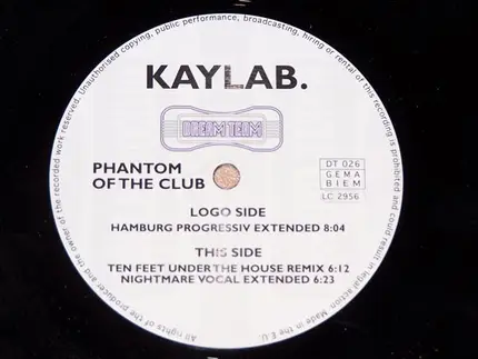 Kaylab. - Phantom Of The Club