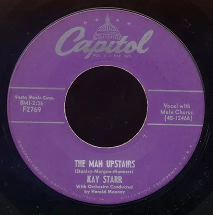 Kay Starr - If You Love Me (Really Love Me)  / The Man Upstairs