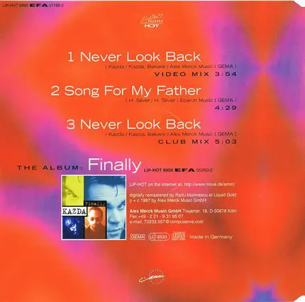Kazda - Never Look Back