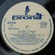 LP - Kazimierz Kowalski - Ach Zgrzeszyć Z Tobą