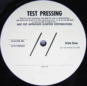 KC & the Sunshine Band - Test Pressing