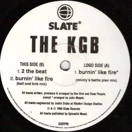 Kgb - Burnin' Like Fire