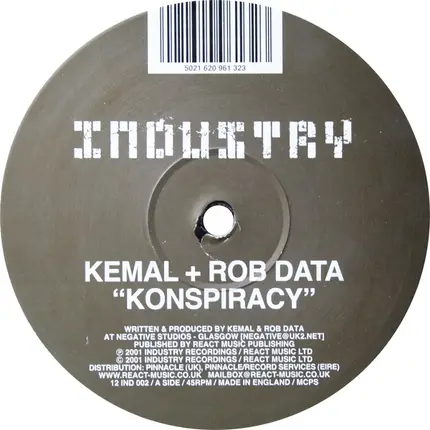 Kemal + Rob Data / Narcosis - Konspiracy / Escape Route