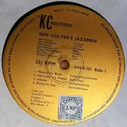 LP - Ken Colyer's Jazzmen - Out Of Nowhere