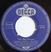 7inch Vinyl Single - Ken Colyer's Skiffle Group - Take This Hammer / Down By The Riverside - 3-Prong-Center