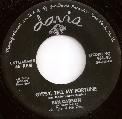 Ken Carson - Gypsy, Tell My Fortune