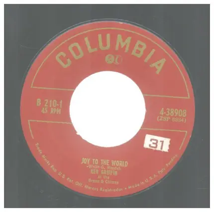 Ken Griffin - Joy To The World/The First Nowell