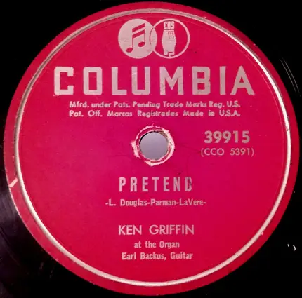 Ken Griffin - Oh, Happy Day / Pretend