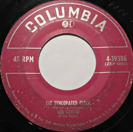 Ken Griffin - Red Sails In The Sunset / The Syncopated Clock