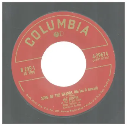 Ken Griffin - Song of The Islands (Na Lei O Hawaii)