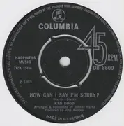 7inch Vinyl Single - Ken Dodd - Tears Won't Wash Away These Heartaches