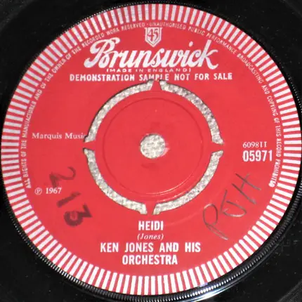 Ken Jones And His Orchestra - When I Tell You (That I Love You)