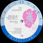 12inch Vinyl Single - Ken Laszlo - Baby Call Me