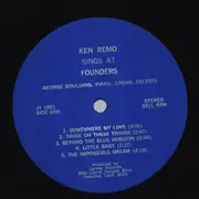 LP - Ken Remo - Sings At Founders
