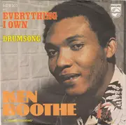 7inch Vinyl Single - ken boothe - everything I own / drumsong