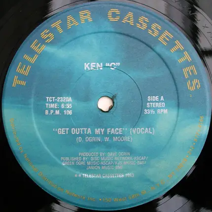 Ken 'C' - Get Outta My Face