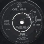 7inch Vinyl Single - Ken Dodd With Geoff Love & His Orchestra - Tears